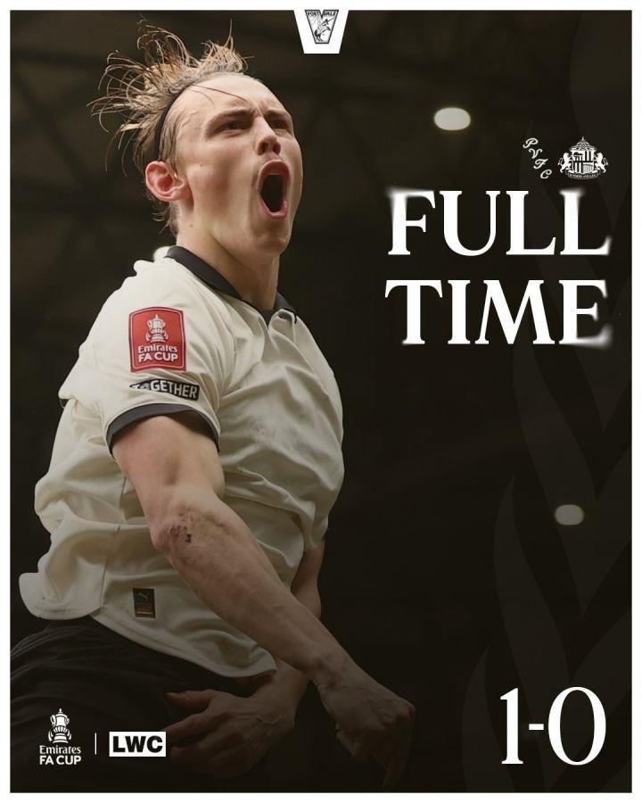 爆冷！英甲垫底维尔港1-0淘汰桑德兰进足总杯8强 时隔72年再进8强