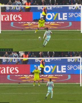 玩砸了！瓦塔拉点球大战踢勺子直接被没收，小蜜蜂不敌西汉姆出局