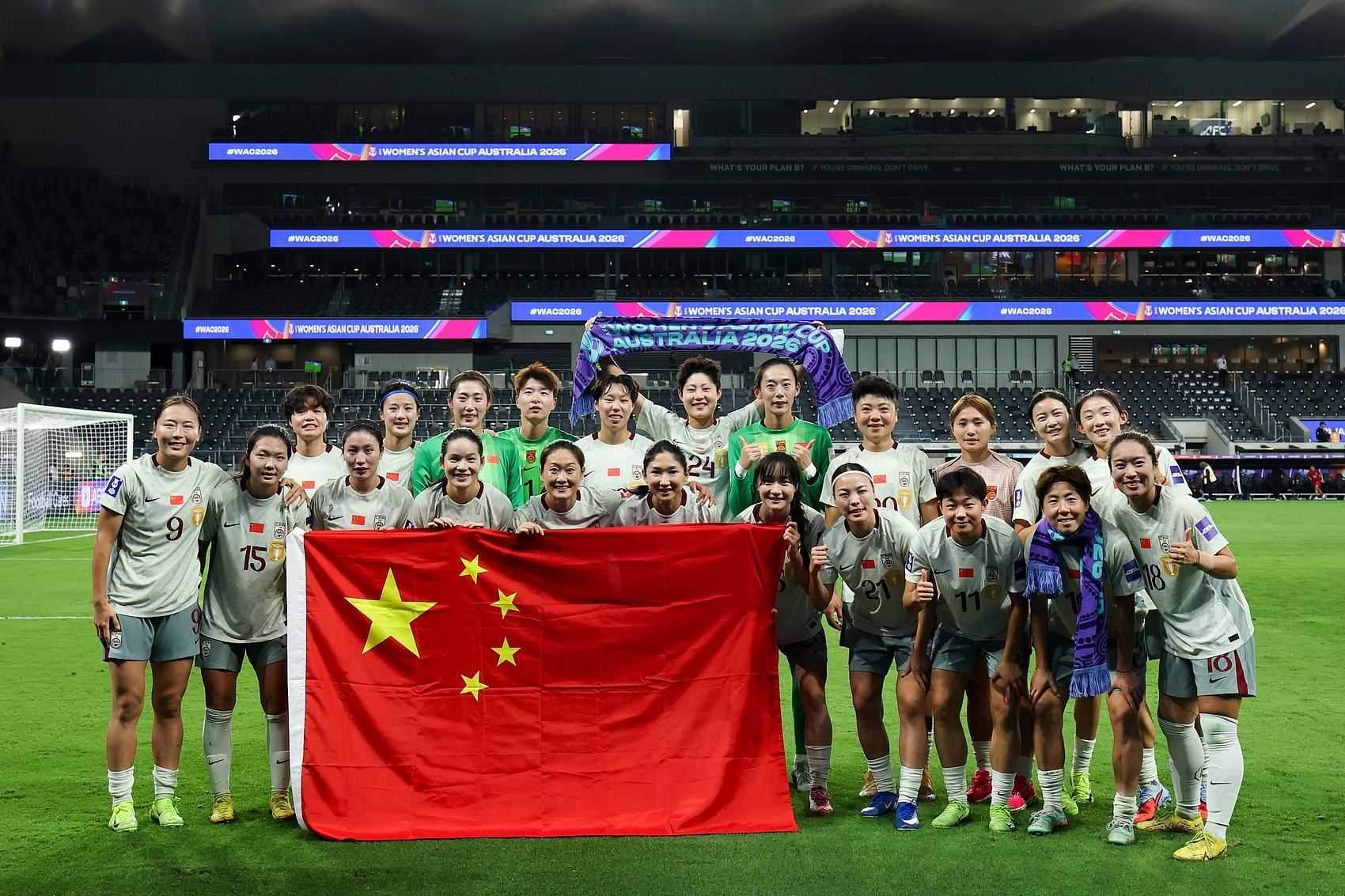 胜者直通世界杯！亚洲杯1/4决赛：中国女足vs中国台北，澳朝碰面