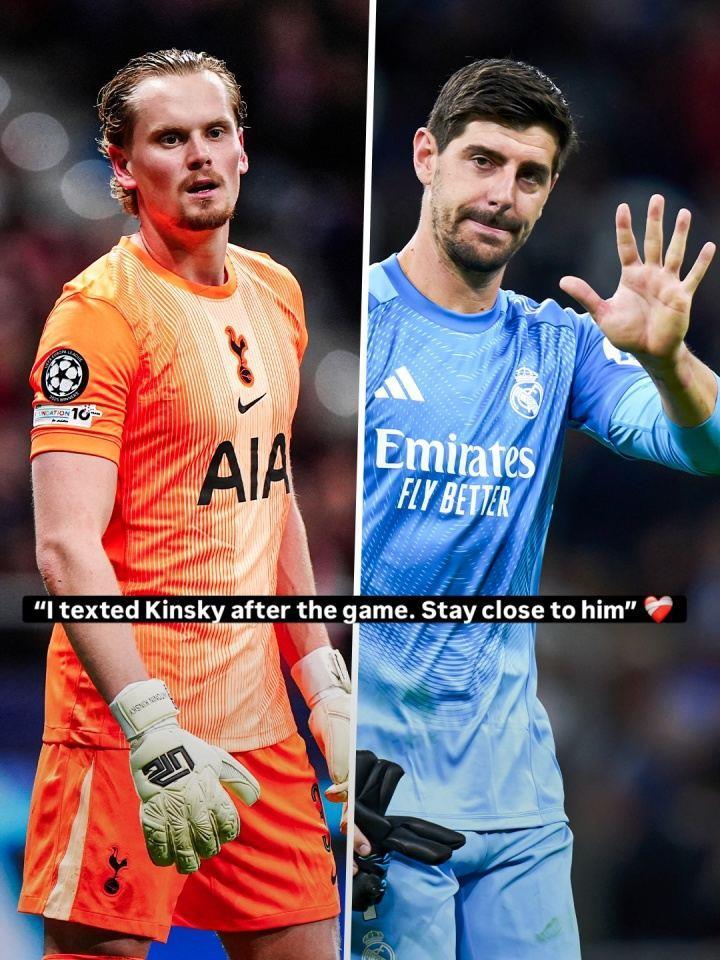 库尔图瓦：鼓励了金斯基，我曾在马竞切尔西失误还被梅西两次穿裆