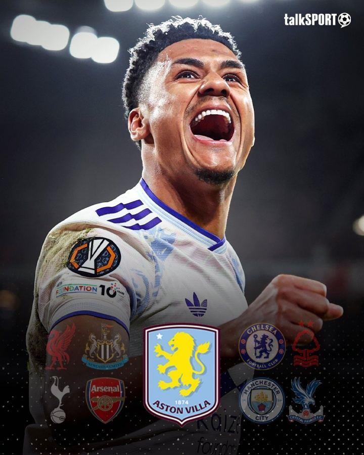 总比分7-17！英超9队欧战16强首回合5负3平仅取1胜，9场净负10球