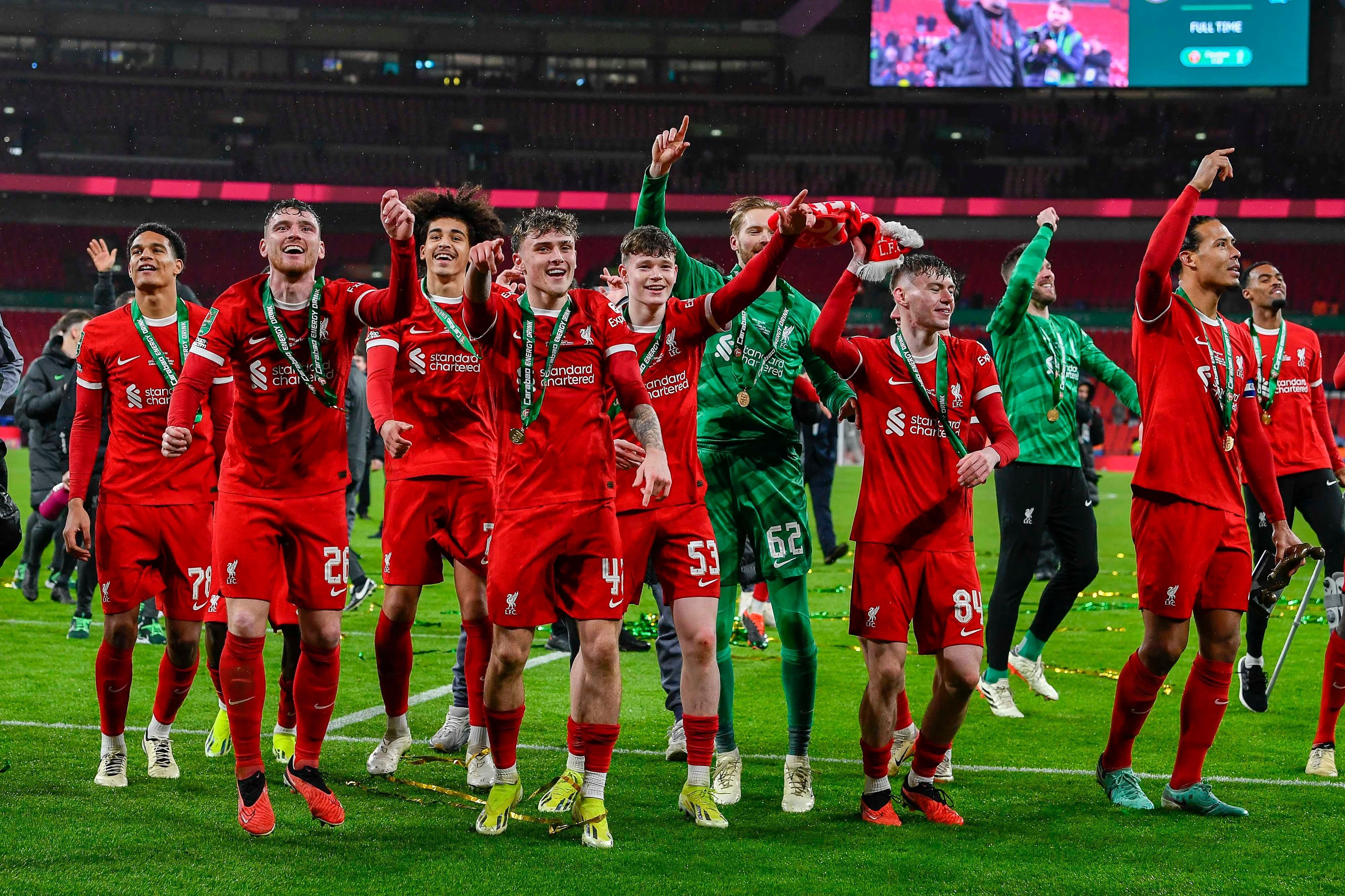 TA：利物浦面临严峻的本土球员配额不足问题，只剩戈麦斯等人符合