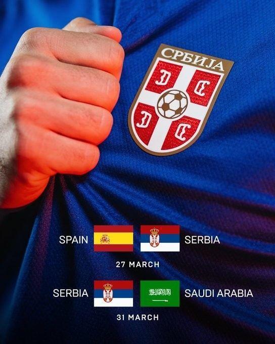 塞尔维亚官方：3月无法去多哈比赛，将与西班牙和沙特进行热身赛