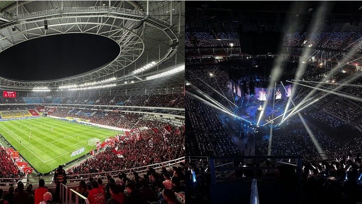 超级周末！成都五粮液文化体育中心今日中超联赛 陈粒演唱会双开