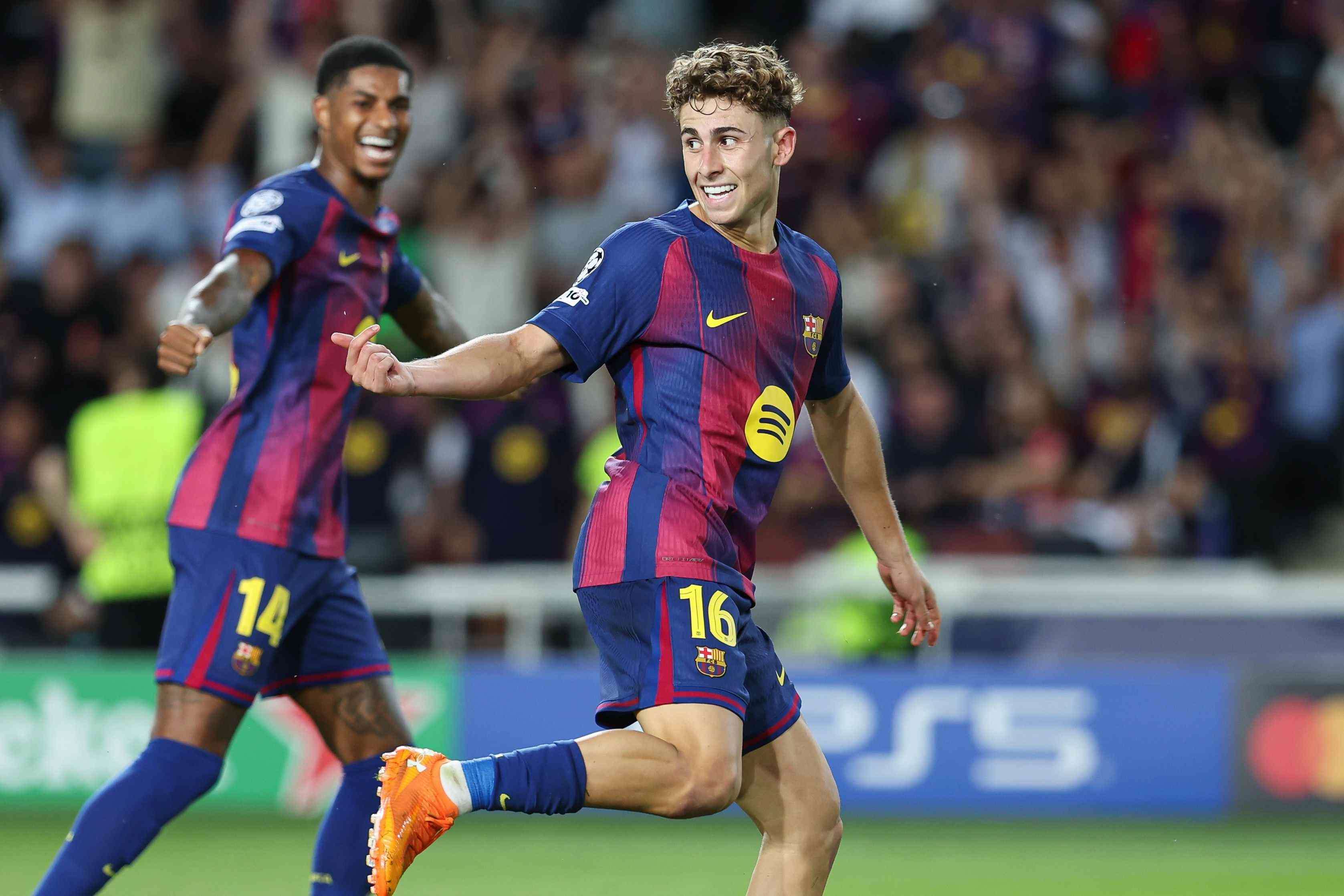 巴萨球员身价涨跌情况：费尔明 3000万欧上涨最多