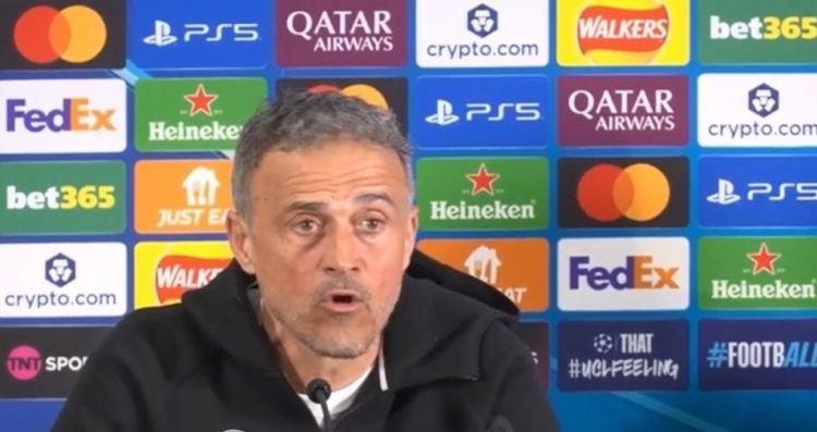 恩里克：有7天时间备战感觉很好；去年几乎和所有英超球队交过手