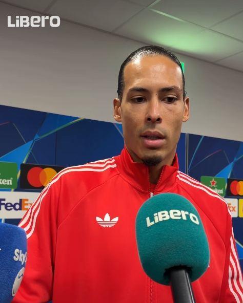 范戴克谈诺阿·朗受伤：这是一次严重的意外，但和球场本身没关系