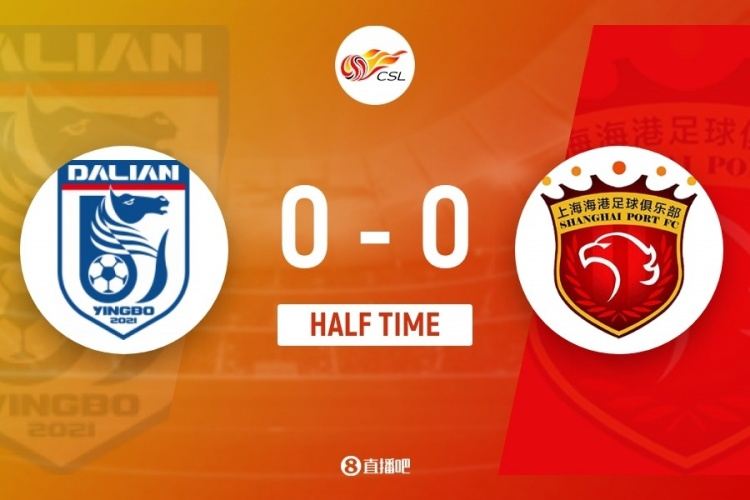 半场-英博0-0海港 阿奇姆彭杨铭锐破门均因越位被吹 两队共1射正