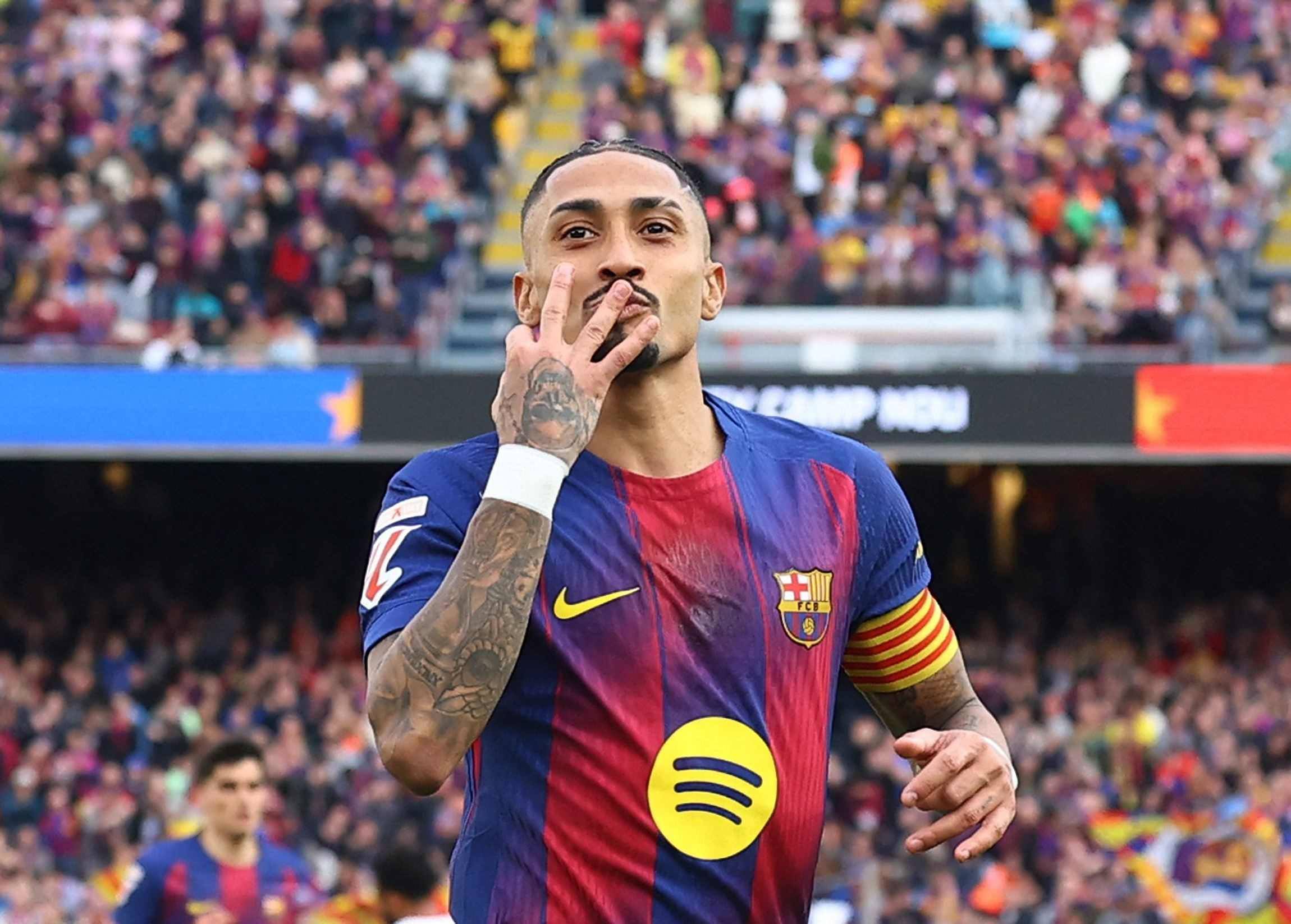 每体：拉菲尼亚在弗里克体系不可或缺，目前他在球队中地位极高