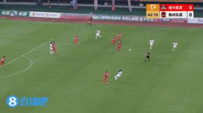 半场-梅州客家0-1苏州东吴 米尔扎提脚后跟妙传陈荣破门梅州0射正