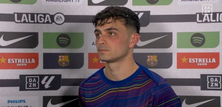 佩德里：霍安做出了很多精彩扑救，他控球时也是不可或缺的一员