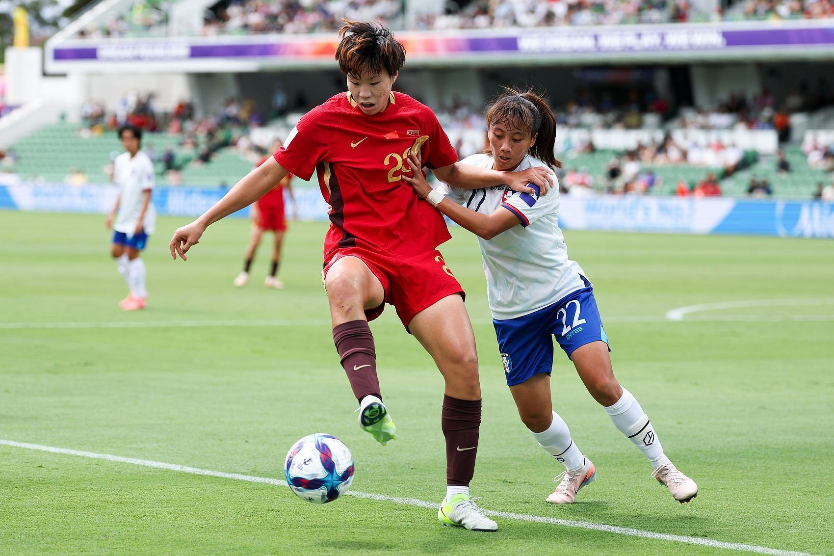 女足亚洲杯淘汰赛最佳进球候选：邵子钦进球在列，日澳韩各两球