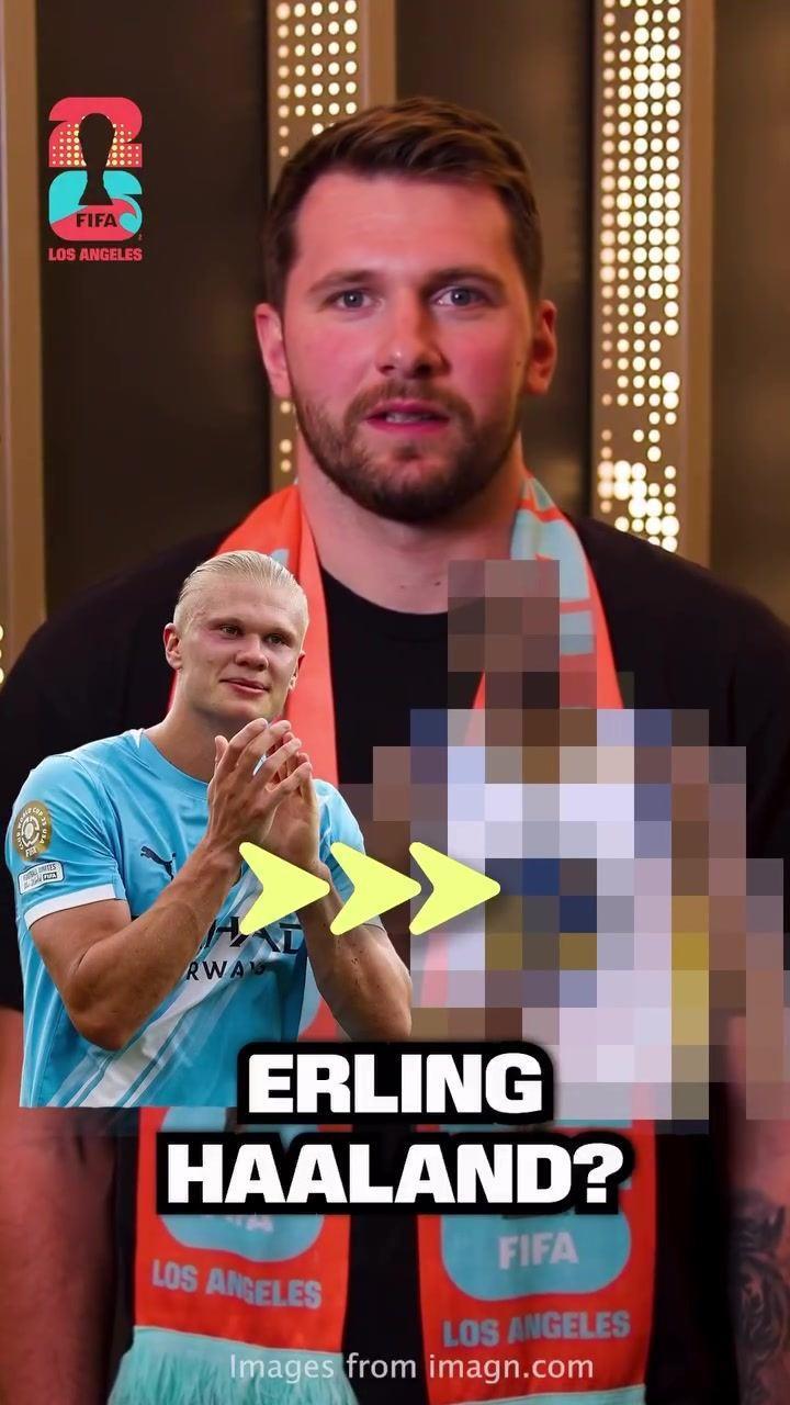 东契奇列足坛NBA球星对应：C罗-詹姆斯 梅西-乔丹 维尼修斯-库里