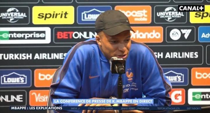 辟谣！姆巴佩：皇马检查错膝盖的说法不实，我或许要承担间接责任