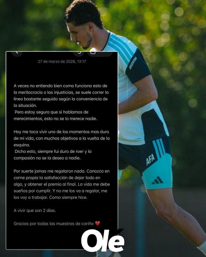 重伤无缘世界杯！帕尼切利：目标近在咫尺，但不希望任何人同情我