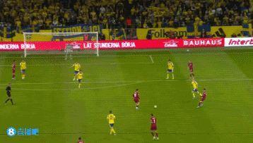 下体封堵射门！瑞典中场贝里瓦尔：为了世界杯，什么都值了