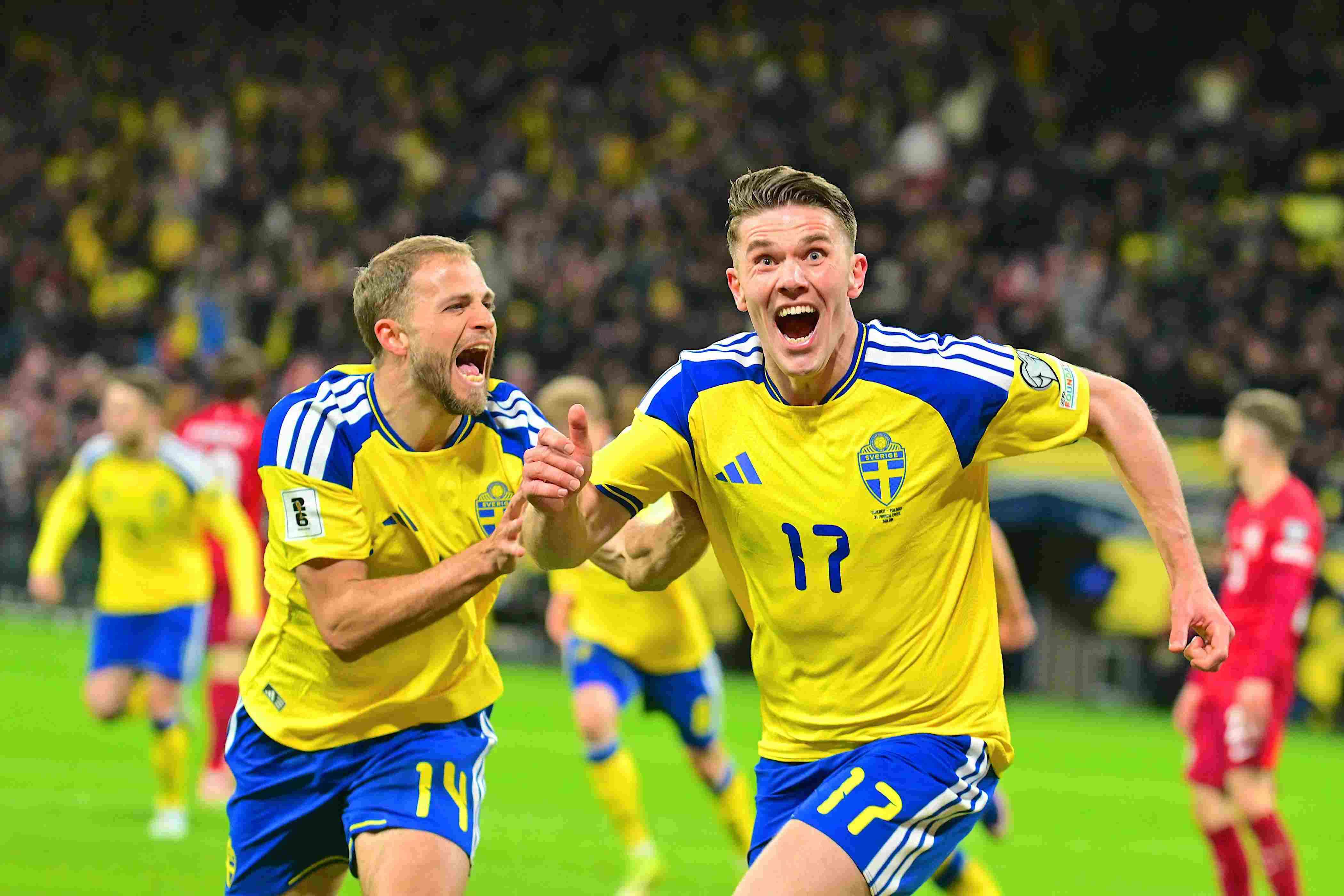 最大功臣！TA：约克雷斯附加赛首战戴帽 次战波兰唯一射门即绝杀