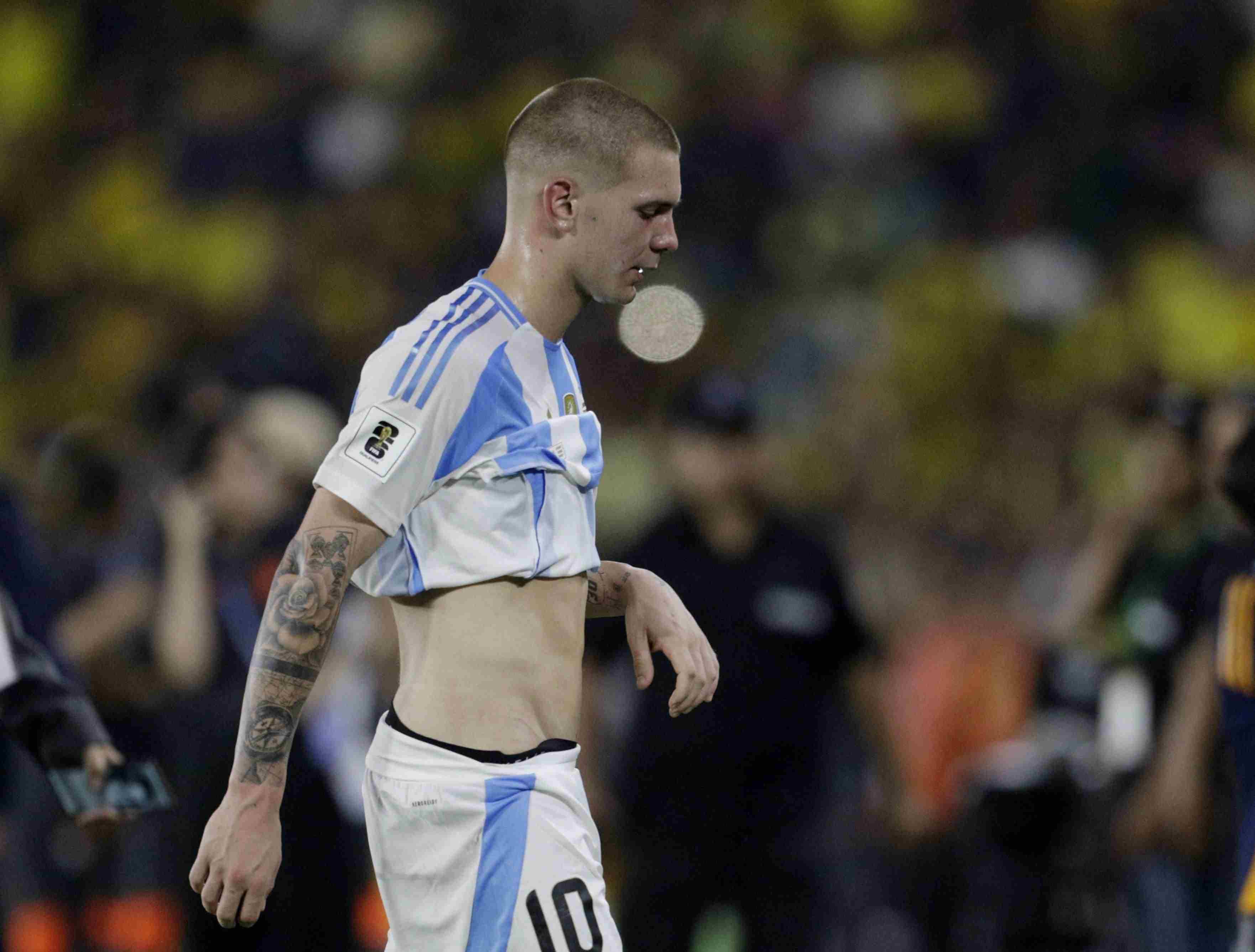 马斯坦托诺：我会努力训练，希望能最终入选世界杯大名单