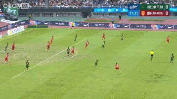 处子球！20岁杜月徵1v2单刀破门，朴镇燮乌龙助攻，铜梁龙1-0浙江