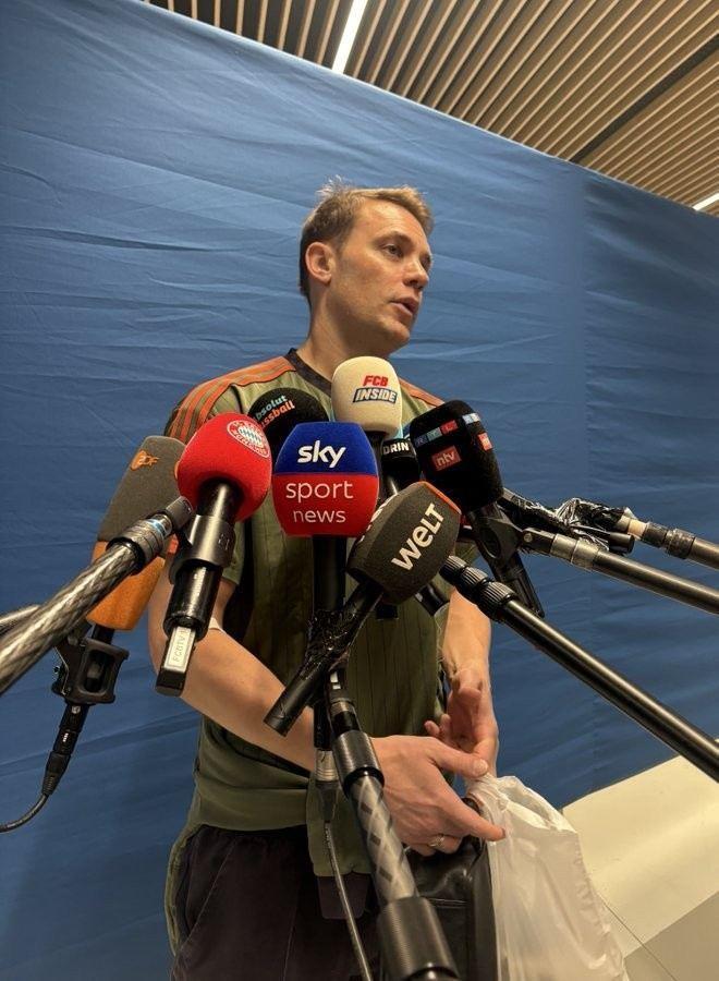 烦死了！诺伊尔：世界杯话题都说过了 姆巴佩和维尼修斯非常难防