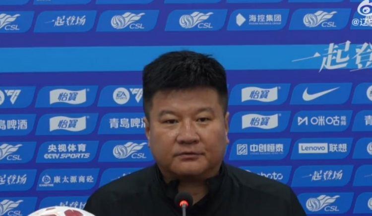 李金羽：今天我们确实有不少机会没能把握住，进球也需要一些运气