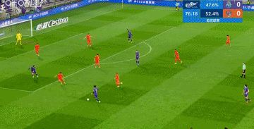 津门虎1-0海牛！谢蒂内替补登场5分钟建功，连续摆脱后折射破门