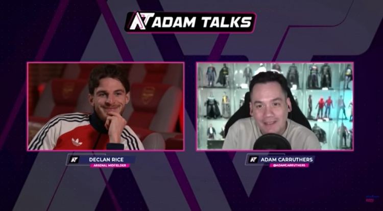 赖斯：喜欢踢8号位因能在攻防两端做贡献 我16岁时比道曼差多了