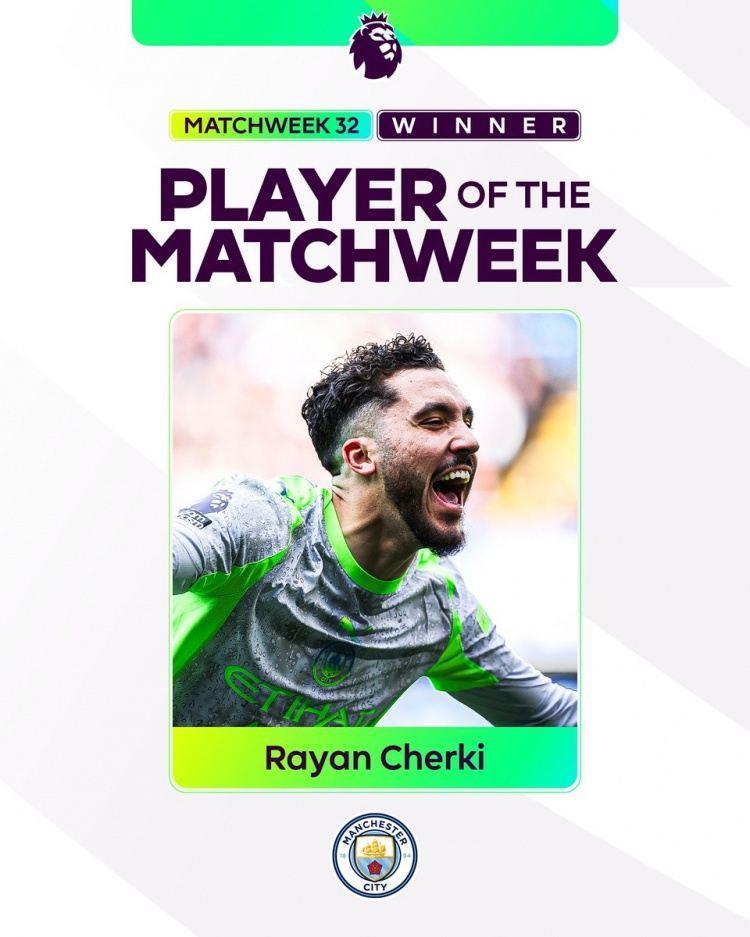 助攻双响！谢尔基当选英超第32轮比赛最佳球员