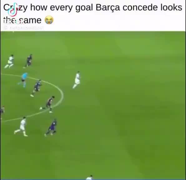 为什么巴萨的丢球看起来都一样？外网热议：高压的代价，场均一红