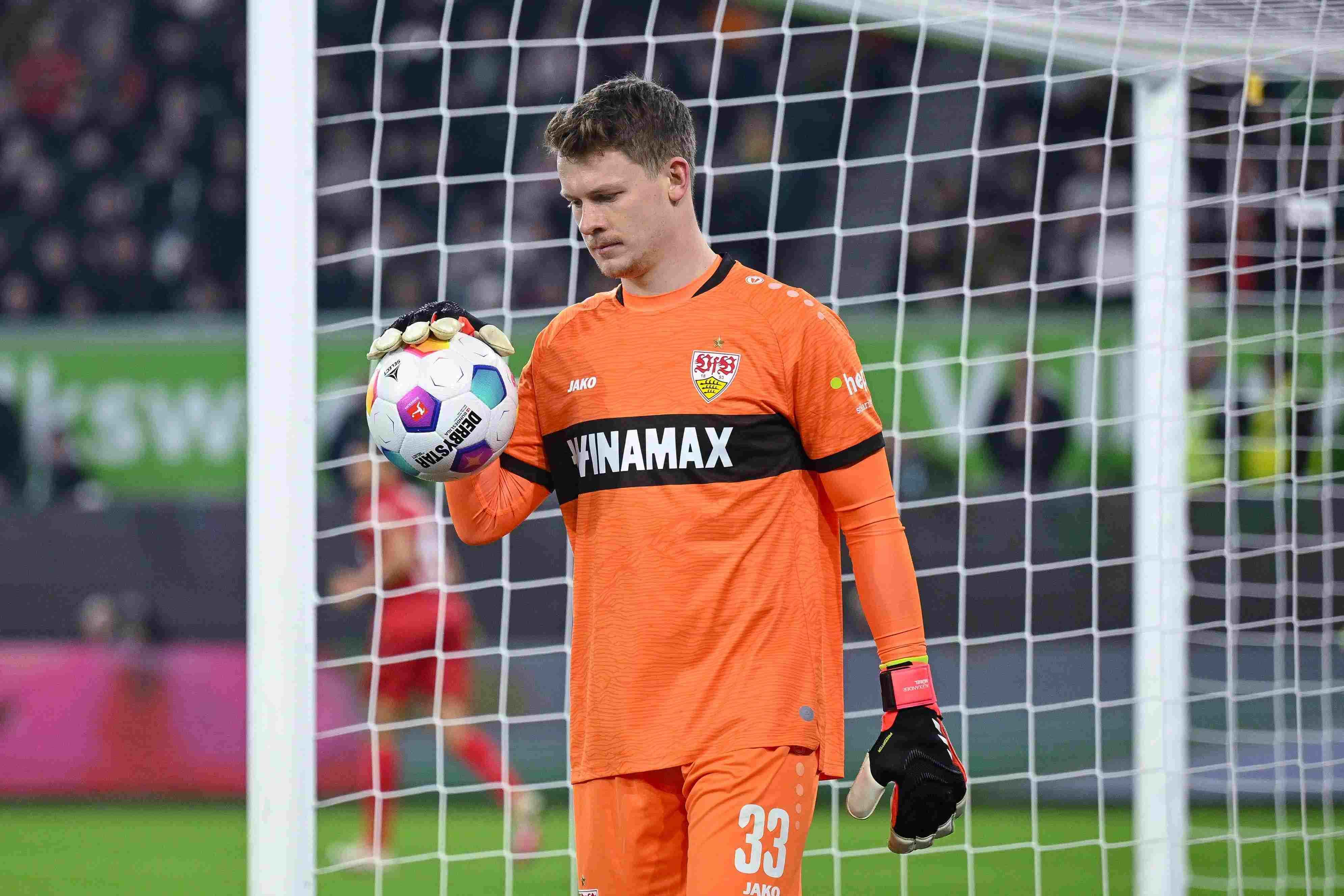 斯图加特客战拜仁！图片报：29岁外租门将努贝尔将为自己未来而战