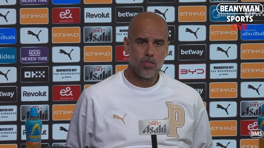 天王山之战！瓜迪奥拉：输给阿森纳争冠就结束了，拿分就还有机会