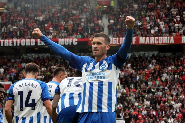 格罗斯在英超已通过传中送出27次助攻，同期仅次德布劳内和阿诺德