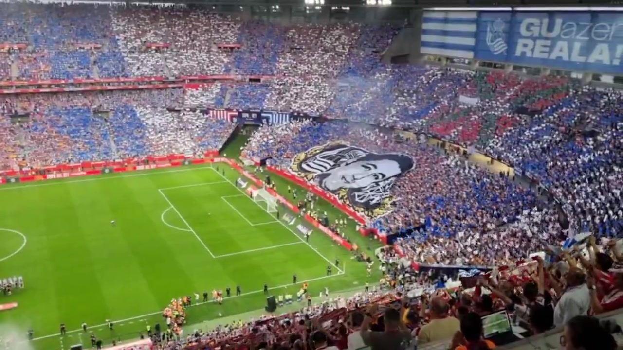 世体：国王杯决赛之前播放西班牙国歌，遭遇部分球迷的嘘声