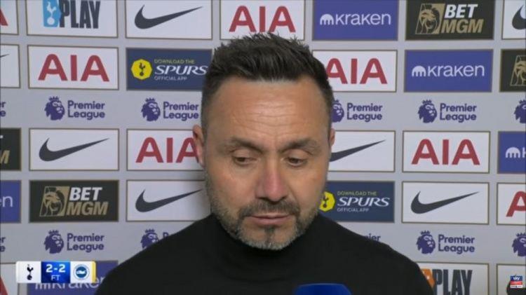 德泽尔比：我看到血性和斗志，球场氛围就像我们在争夺欧冠资格