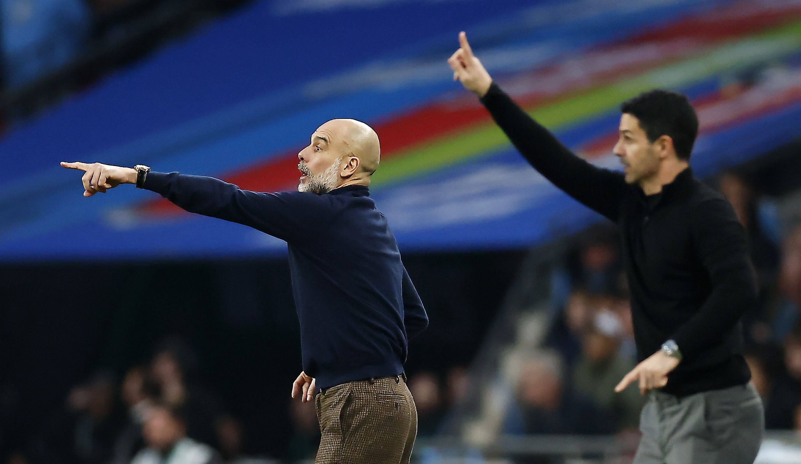 泰晤士报：阿尔特塔的体系可能束缚球员天赋 瓜迪奥拉更敢于冒险