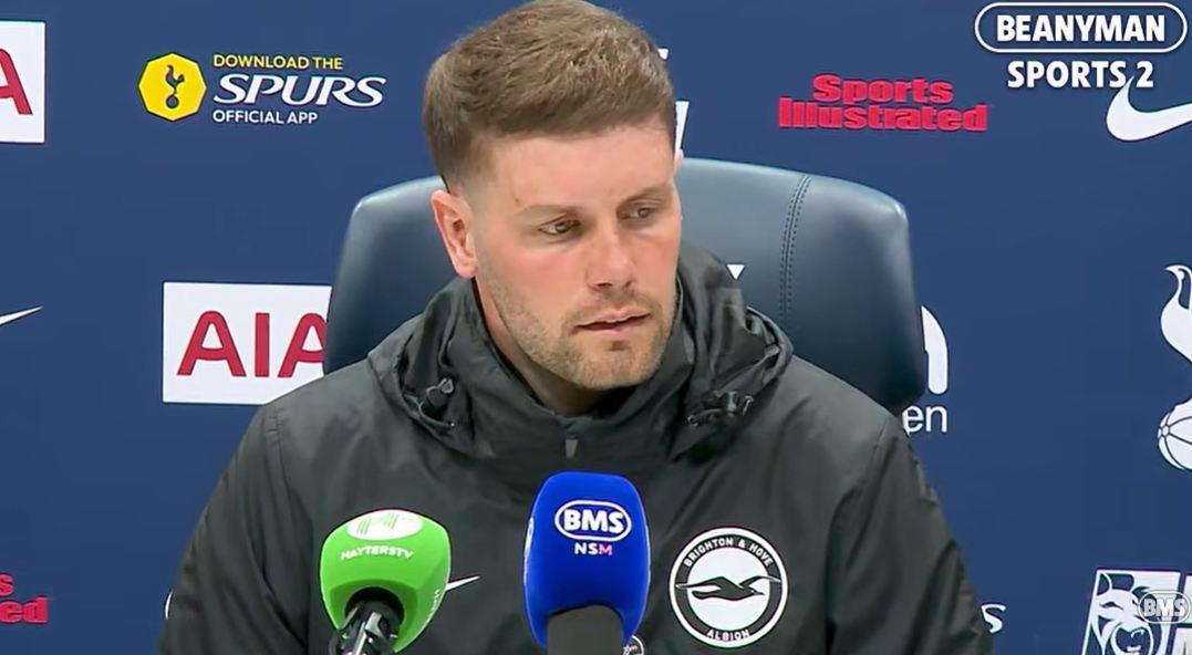 2-2绝平热刺！布莱顿主帅：结果不错但想要更多 相信热刺能够保级