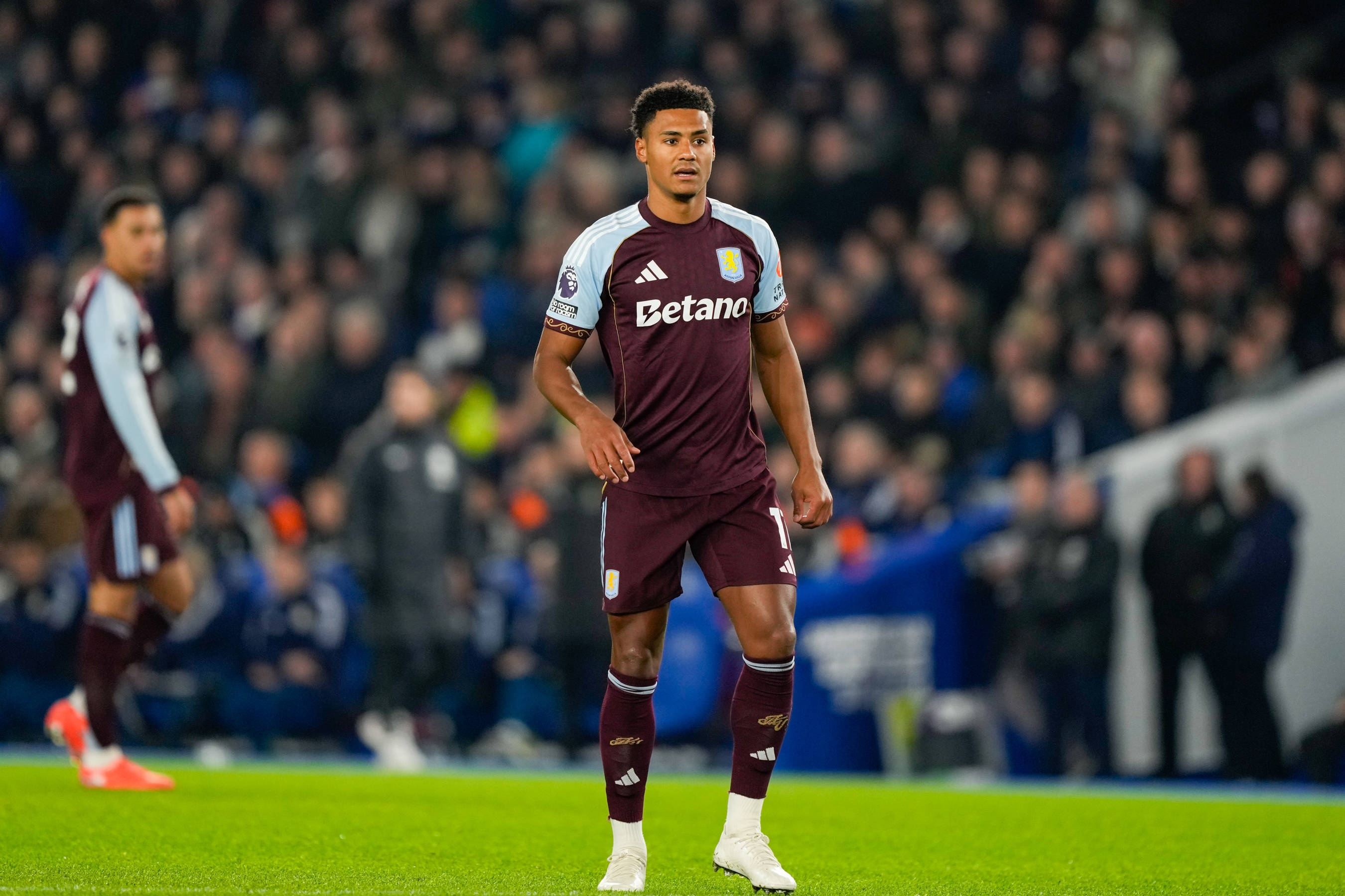 持续输出！沃特金斯效力维拉6个赛季英超进球均能够上双