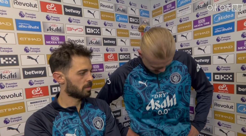 少赛只差枪手3分！B席：两周前这看起来还不可能，哈兰德像头野兽