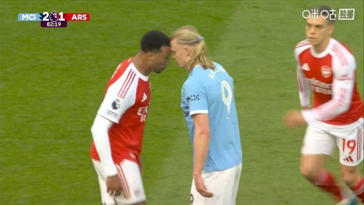 英媒：加布里埃尔顶牛不会被追加处罚，英足总无权进行二次判罚