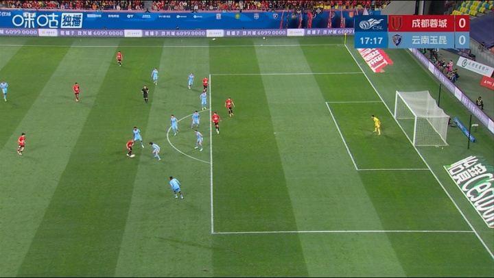 进球无效！拜合拉木单刀推射入网，裁判示意越位在先