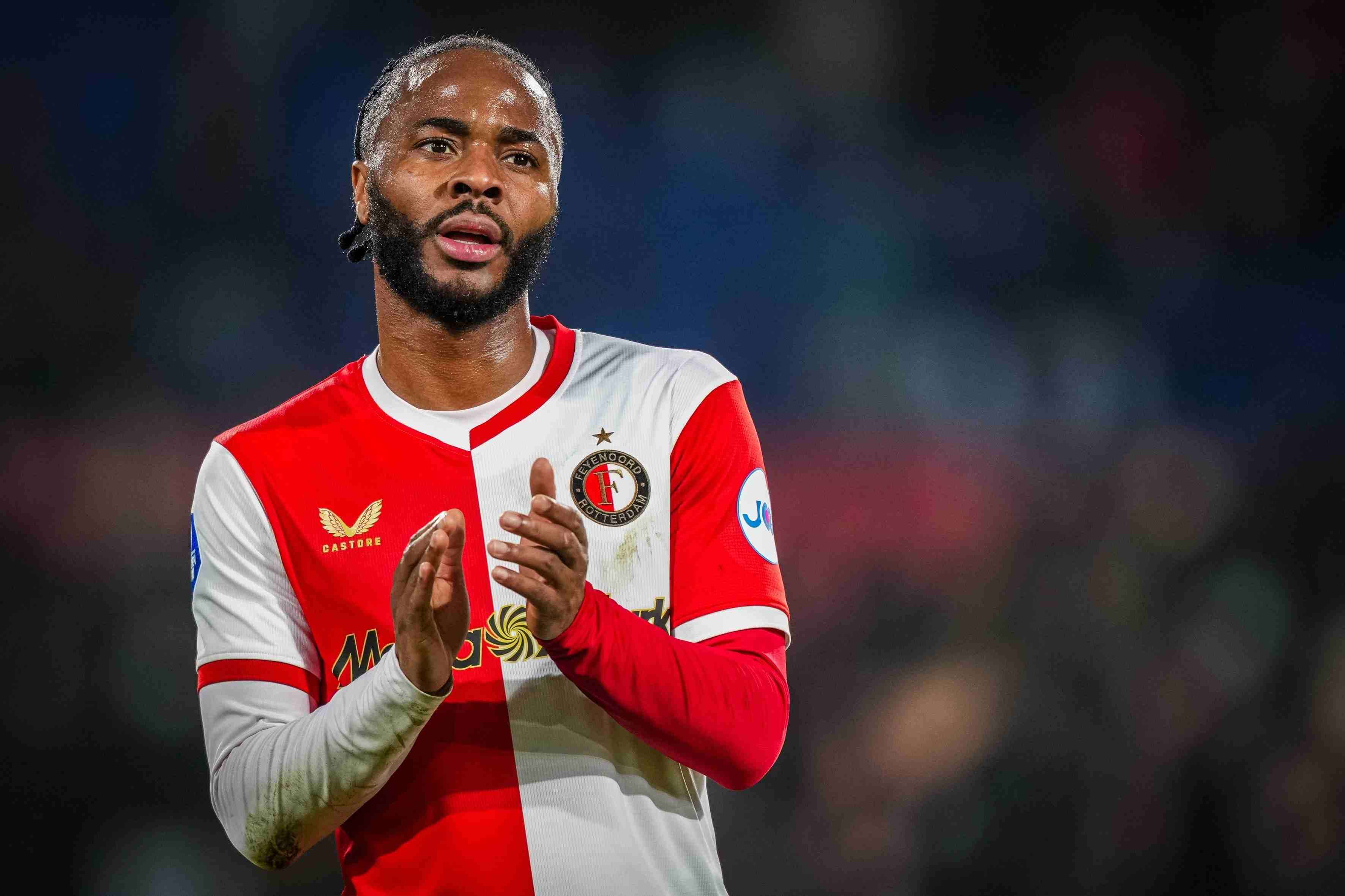 6场仅1助！荷媒：31岁斯特林将自由身离开费耶诺德，仅效力半年