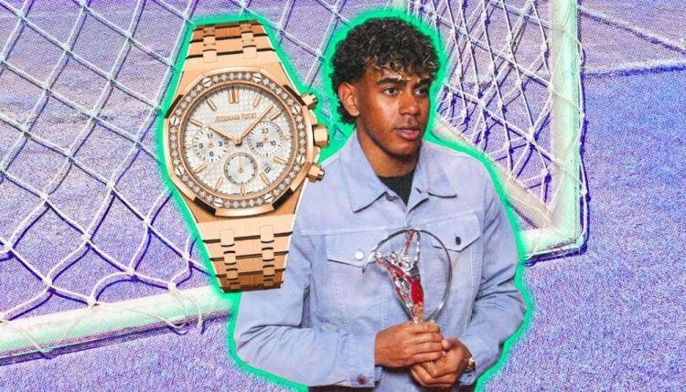 GQ：亚马尔出席劳伦斯奖着装或许扣分，但奢饰腕表选择符合身份