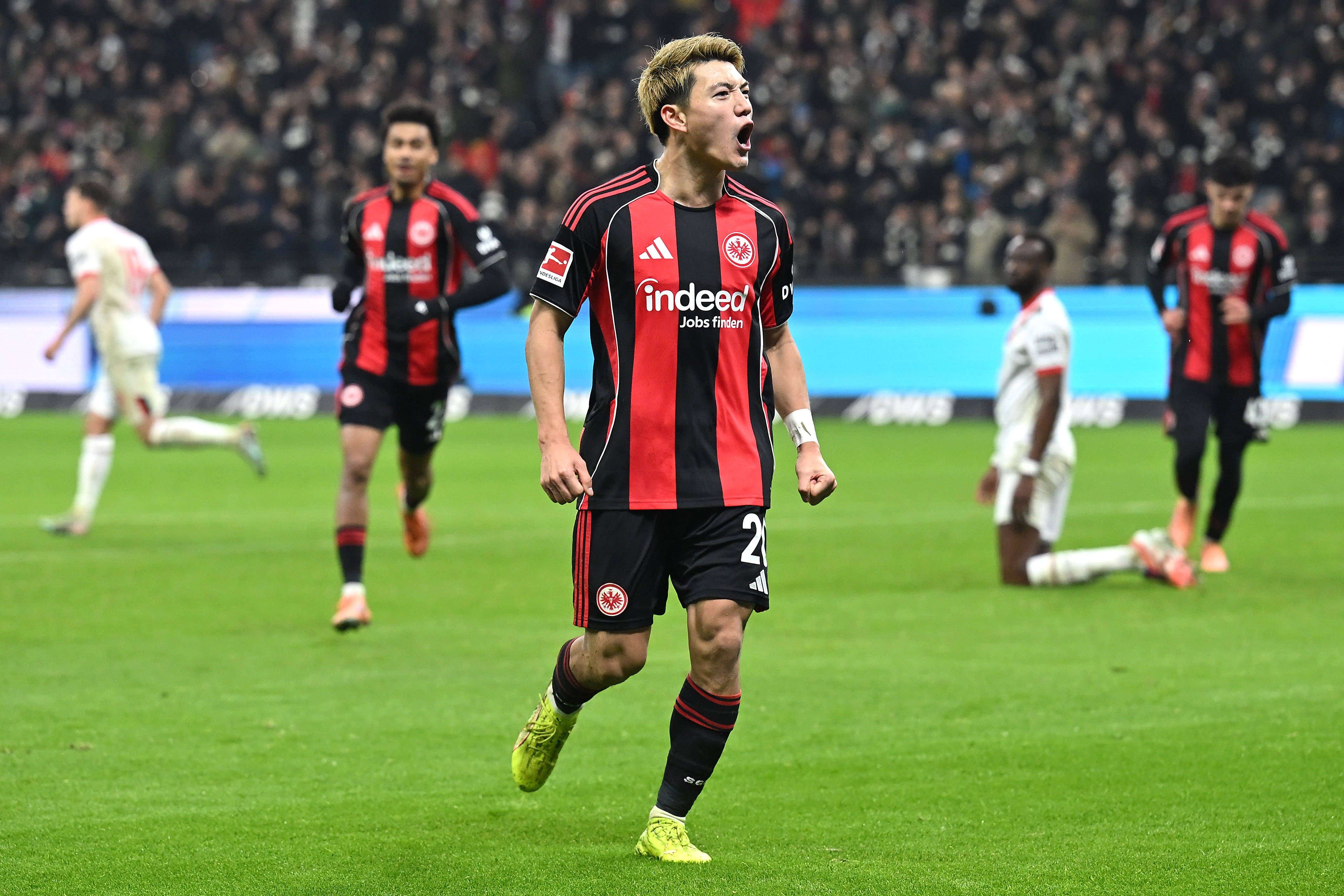 图片报：日本国脚堂安律考虑今夏离开法鹰，他感到缺乏应有尊重