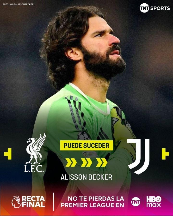 合同剩1年！罗马诺：尤文给阿利松至少2年合同，关键看利物浦决定