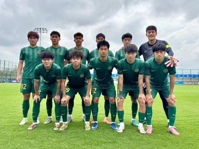 中青赛（男子U20组）排位赛第一阶段，浙江U20队6-1南通支云U20队