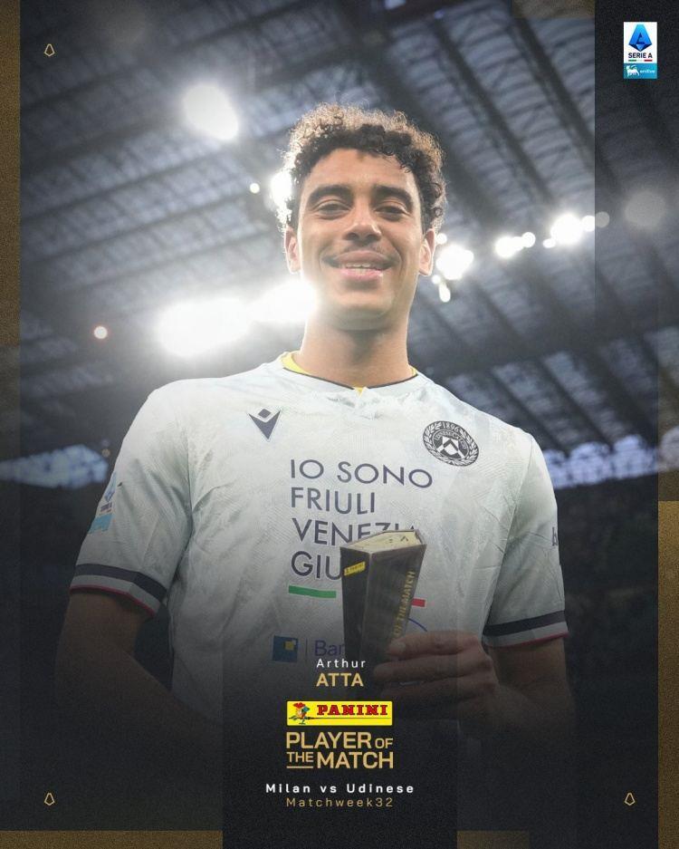 全市场：国米有意乌迪内斯中场阿塔，对方要价1800万欧