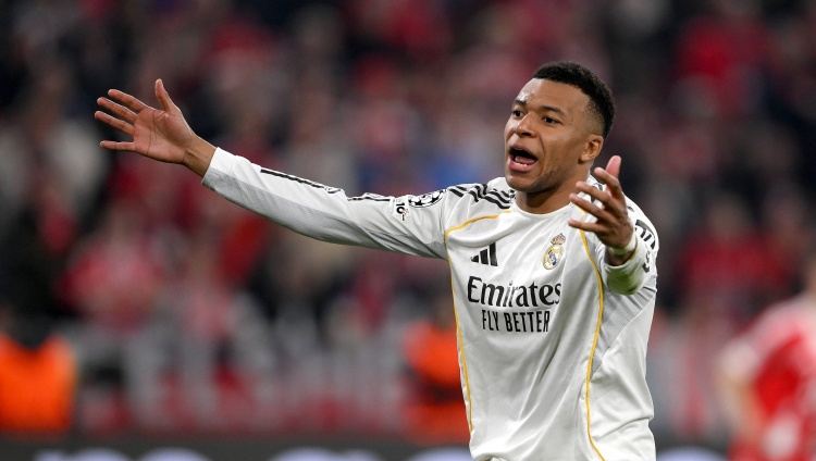 ESPN：左腿半腱肌损伤，姆巴佩可能缺席皇马本赛季剩余比赛