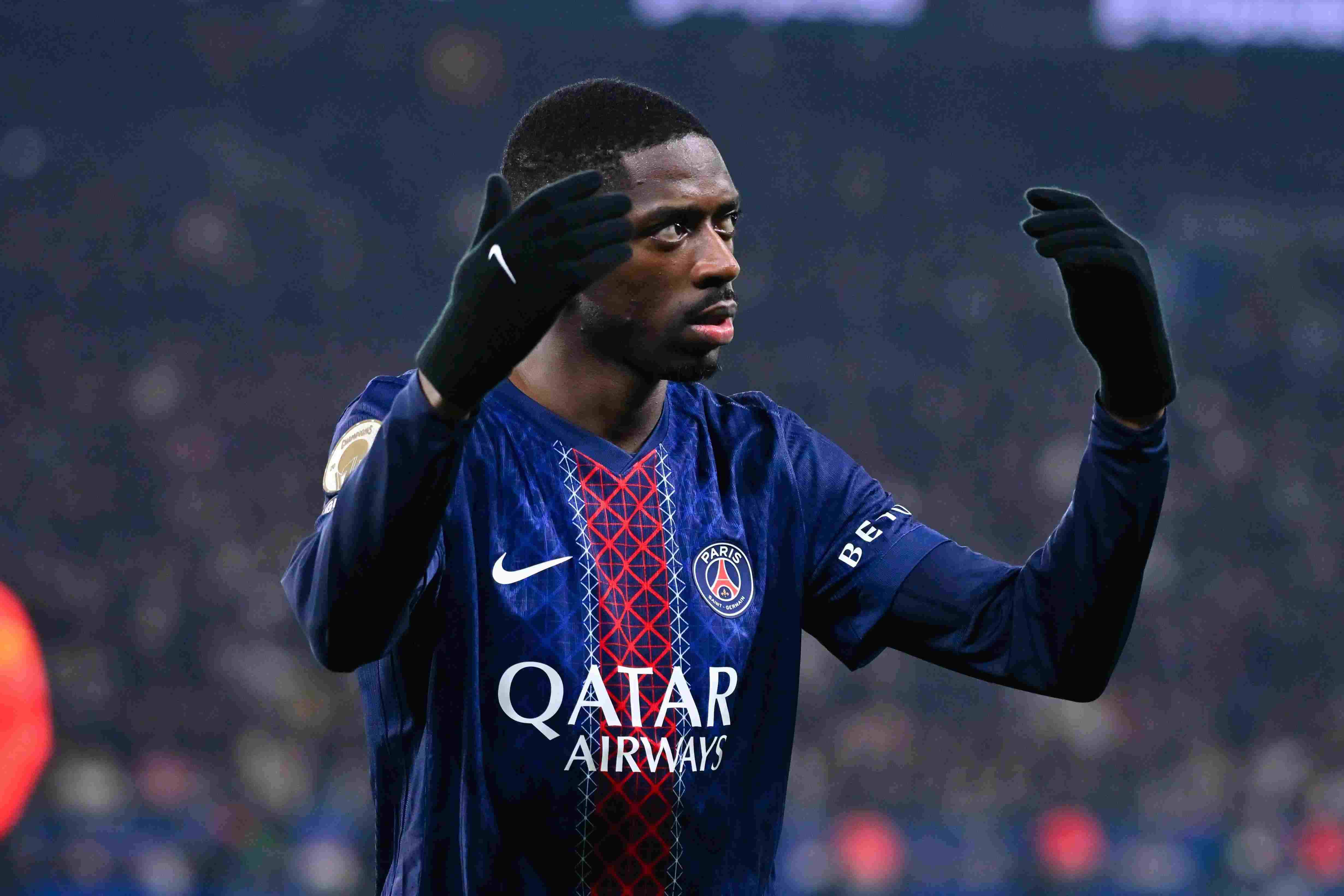 队报：登贝莱和于帕邀请家乡人群观战巴黎vs拜仁的欧冠焦点战