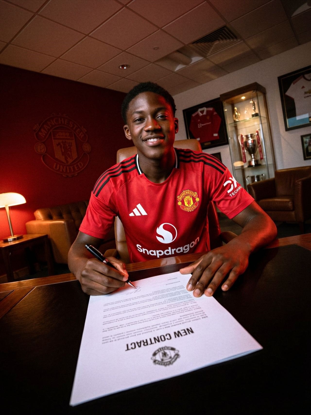 Here We Go！罗马诺：曼联敲定与21岁梅努续约，新合同至2031年