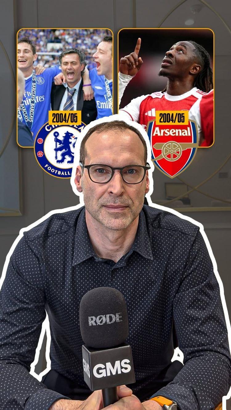 04-05赛季切尔西、本赛季阿森纳二选一，切赫全选切尔西球员